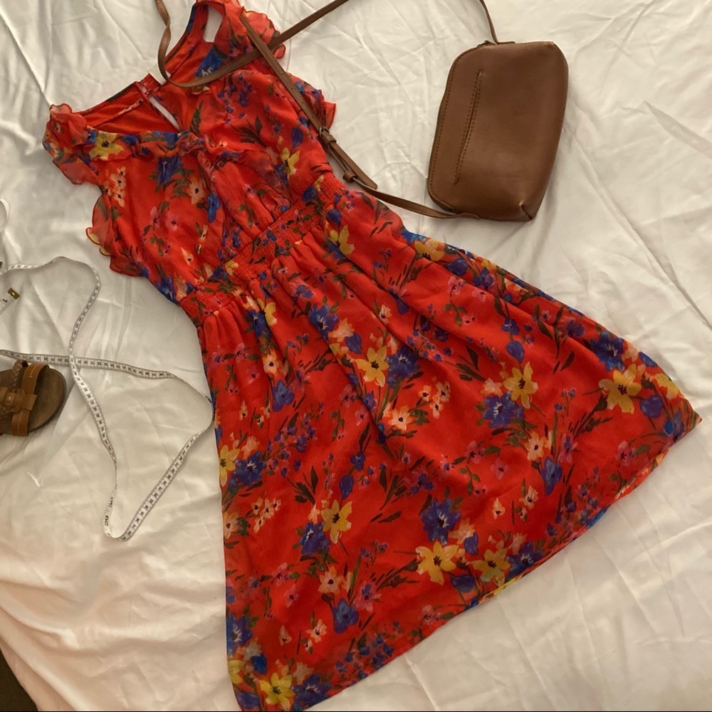 Old Navy A-Line Floral Dress
